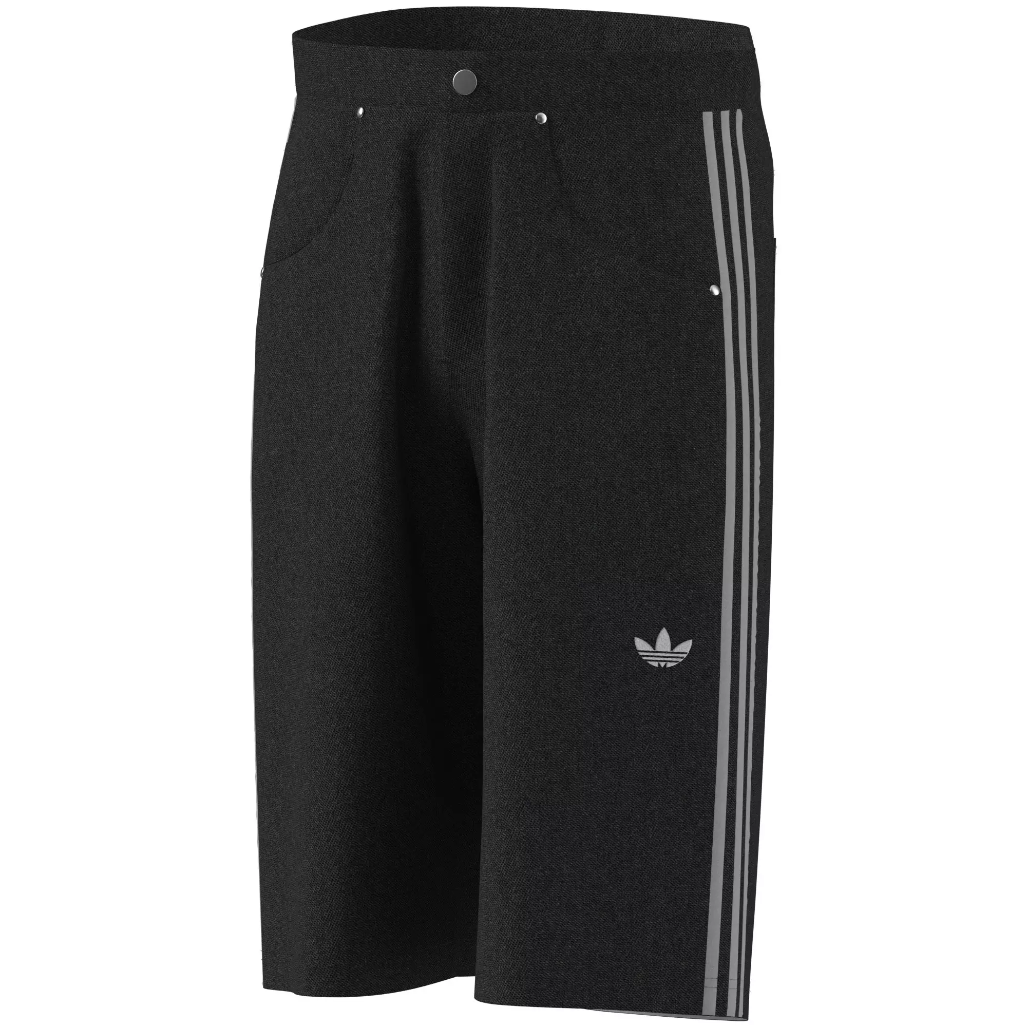 adidas Originals Men's Adicolor Denim Firebird Shorts - Hibbett